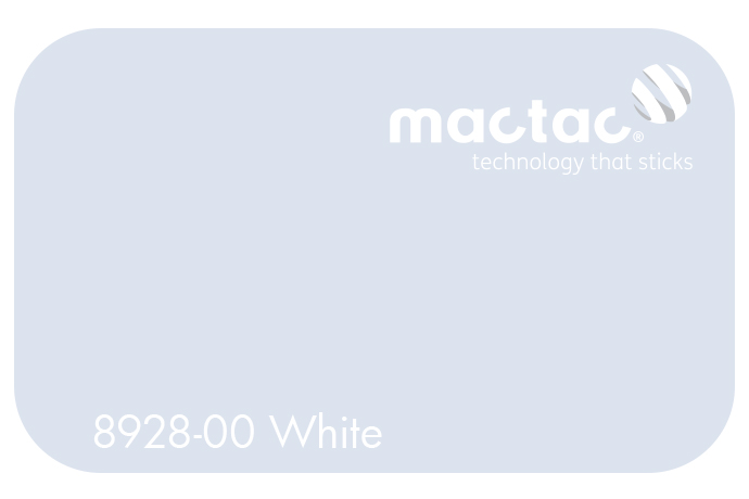 MACTAC MATT WHT 610 X 1