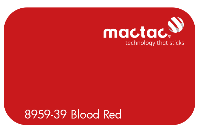 MACTAC BLOOD RED 610 X 1