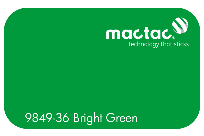 MACTAC BRIGHT GREEN 610 X 1