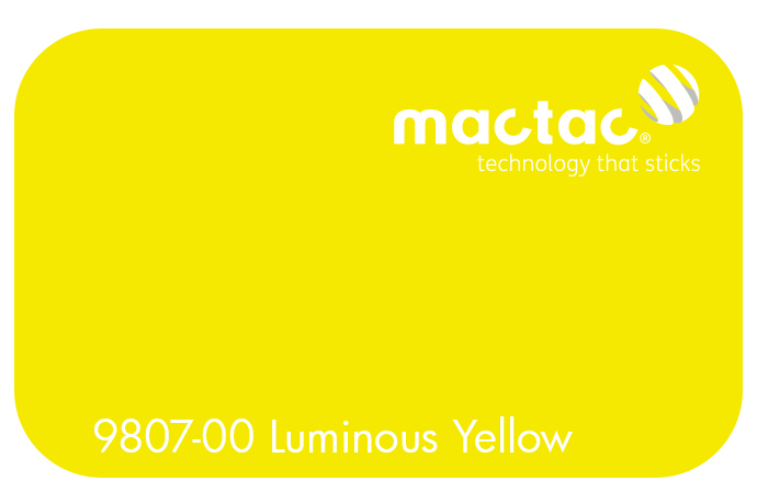MACTAC LUMINOUS YELLOW 610 X 1
