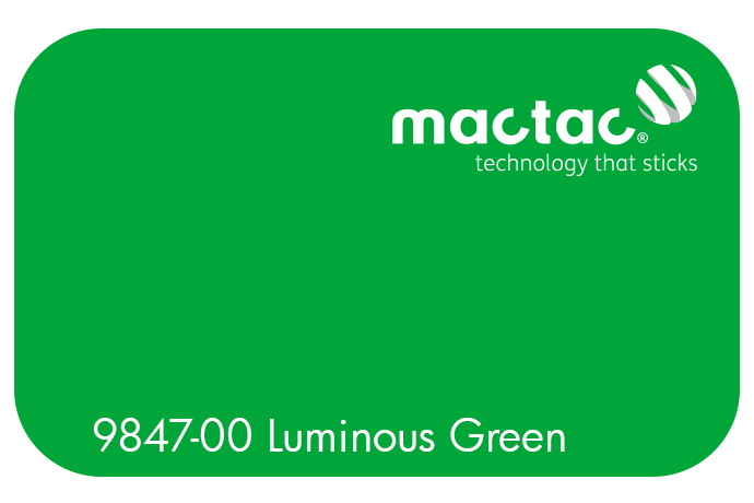 MACTAC LUMINOUS GREEN 610 X 1