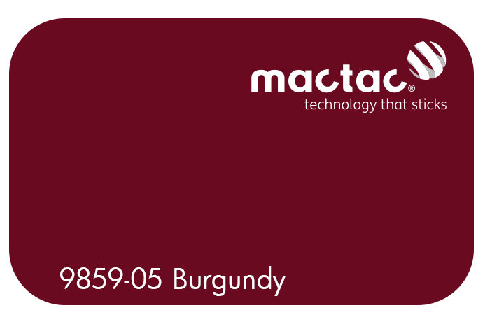 MACTAC BURGUNDY 610 X 1