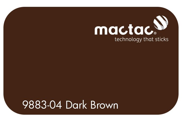 MACTAC DARK BROWN 610 X 1