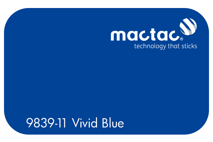 MACTAC VIVID BLUE 1230 X 1