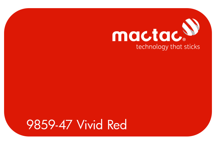 MACTAC VIVID RED 610 X1