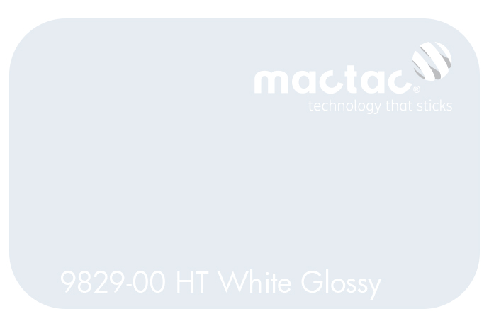 MACTAC HT PRO WHITE GLOSS 1230 X 1