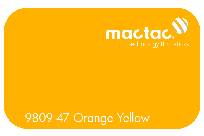 MACTAC ORANGE YELLOW 610 X 1