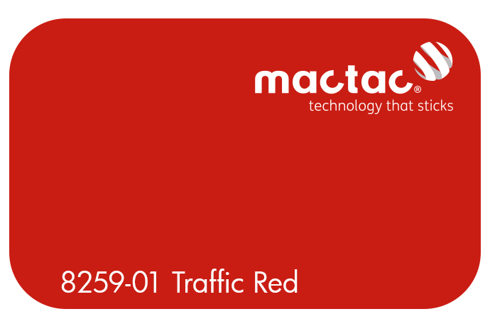 MACTAC TRAFFIC RED 610 X 1