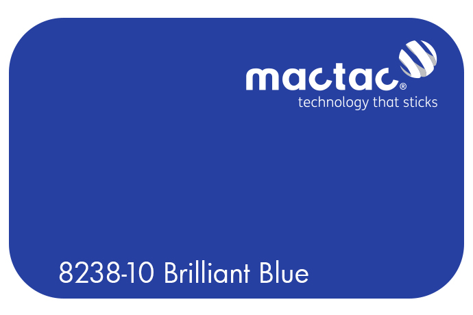 MACTAC MATT BRILL BLUE 1230 X 1