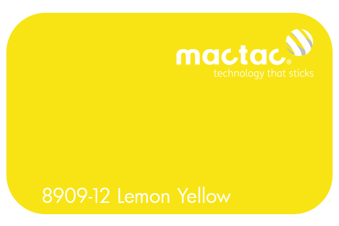 MACTAC LEMON YELLOW 1230 X 1