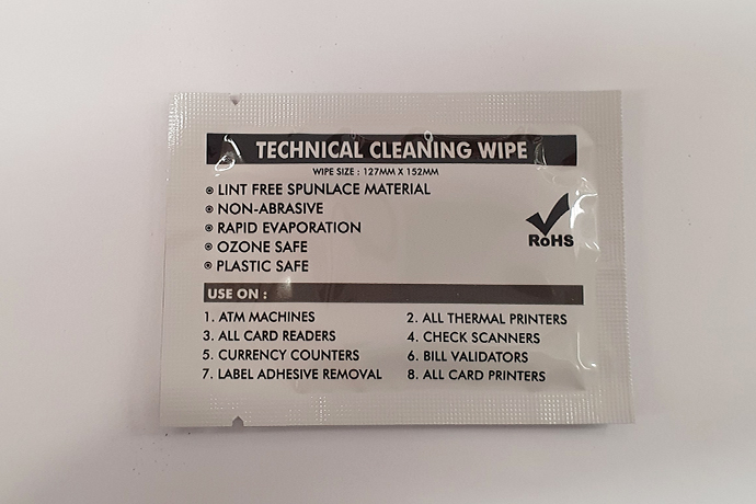 DUST CLEANING WIPES SINGLE SACHETS