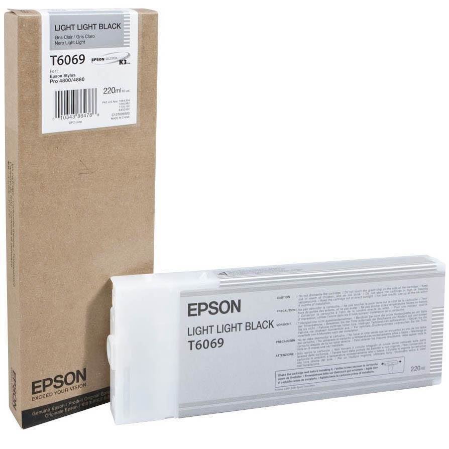 EPSON 4800/4880 L/L BLACK INK 220ML