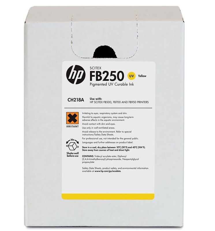 HP SCITEX FB250 INK - YELLOW