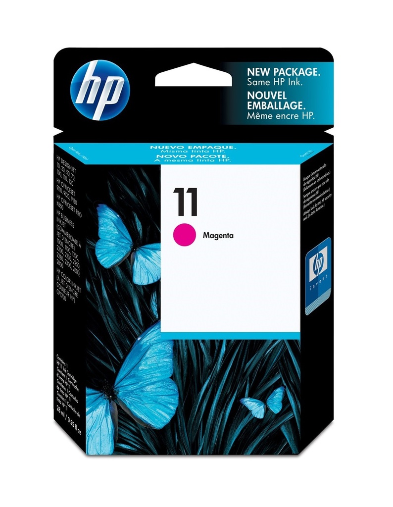 HP NO. 11 MAGENTA INK CARTRIDGE