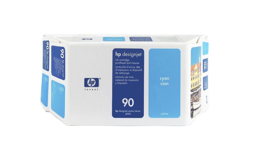 HP 4000 VALUE PACK CYAN NO.90