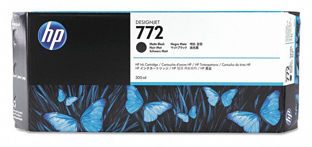 HP 772 DESIGNJET INK - MATTE BLACK