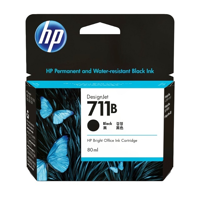 HP 711B INK CART 80ML BLACK