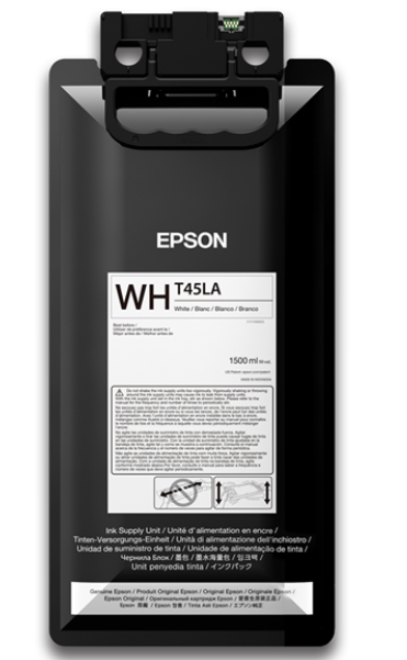 EPSON SCS 1.5L INK BAG WHITE
