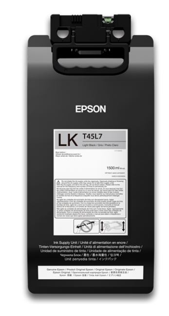 EPSON SCS 1.5L INK BAG L/BLACK