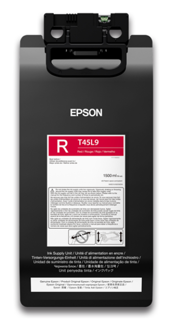 EPSON SCS 1.5L INK BAG RED