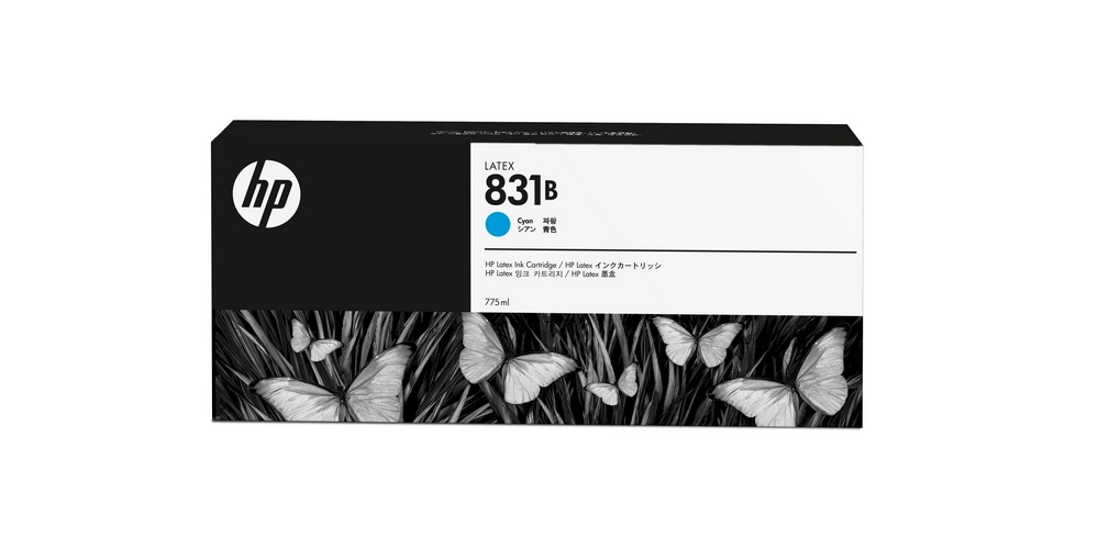 HP 831 LATEX INK - CYAN - 775ml