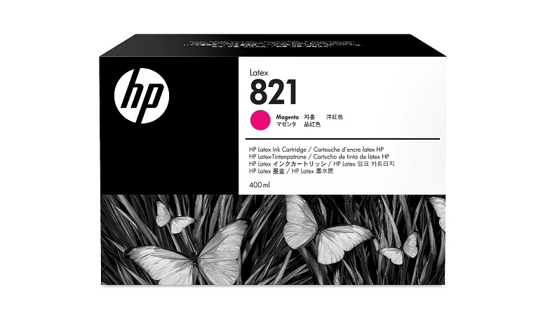 HP 821 400ML MAGENTA LATEX INK CART