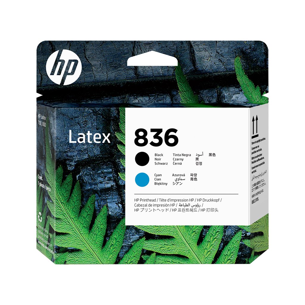 HP 836 LATEX PRINTHEAD BLACK/CYAN