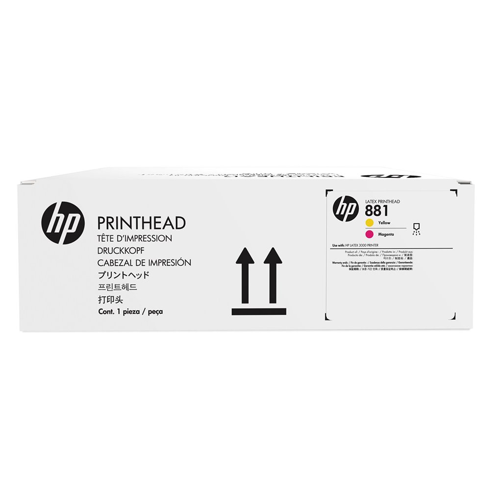 HP 881 LATEX PRINTHEAD - YEL/MAG