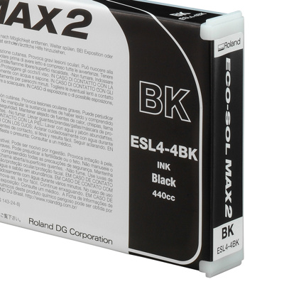 ROLAND 440ML MAX2 INK BLACK