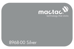 [MAC8968-00M-610] MACTAC MATT SILVER 610 X 1