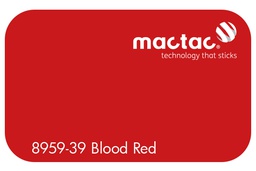 [MAC8959-39M-1230] MACTAC BLOOD RED 1230 X 1