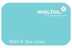 [MAC9849-31M-610] MACTAC BLUE GREEN 610 X 1