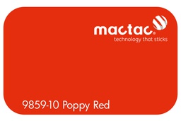 [MAC9859-10M-610] MACTAC POPPY RED 610 X 1