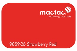 [MAC9859-26M-610] MACTAC STRAWBERRY RED 610 X 1