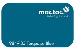 [MAC9849-33M-1230] MACTAC TURQUOISE BLUE 1230 X 1