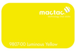 [MAC9807-00M-1230] MACTAC LUMINOUS YELLOW 1230 X 1