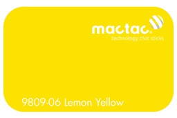 [MAC9809-06M-1230] MACTAC LEMON YELLOW 1230 X 1