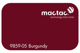 [MAC9859-05M-1230] MACTAC BURGUNDY 1230 X 1