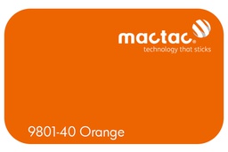 [MAC9801-40M-1230] MACTAC ORANGE 1230 X 1