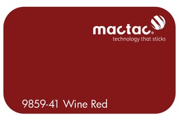 [MAC9859-41M-610] MACTAC WINE RED 610 X 1
