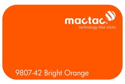 [MAC9807-42M-1230] MACTAC BRIGHT ORANGE 1230 X 1