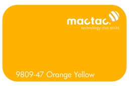 [MAC9809-47-M-610] MACTAC ORANGE YELLOW 610 X 1