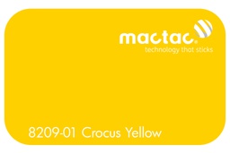 [MAC8209-01M-610] MACTAC CROCUS YELLOW 610 X 1