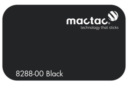 [MAC8288-00M-1230] MACTAC MATT BLACK 1230 X 1