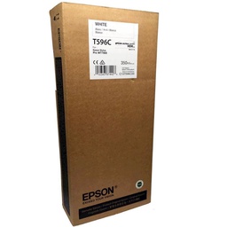 [T596C00] EPSON 7900 WHITE INK 350ML