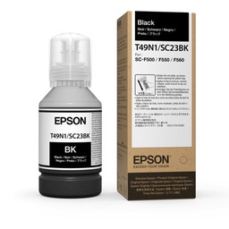 [T49N100] EPSON 140ML DYE SUB INK BLACK