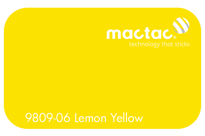 MACTAC LEMON YELLOW 1230 X 1