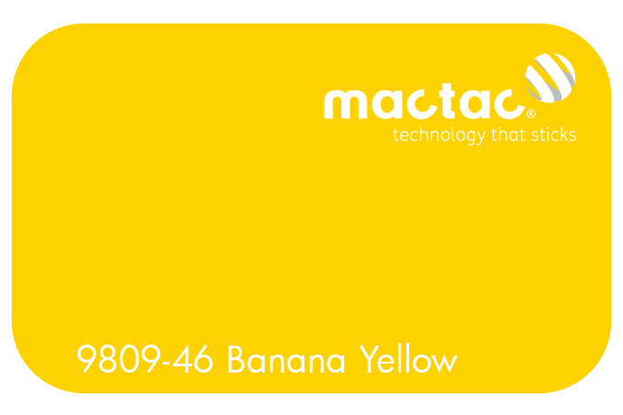 MACTAC BANANA YELLOW 1230 X 1