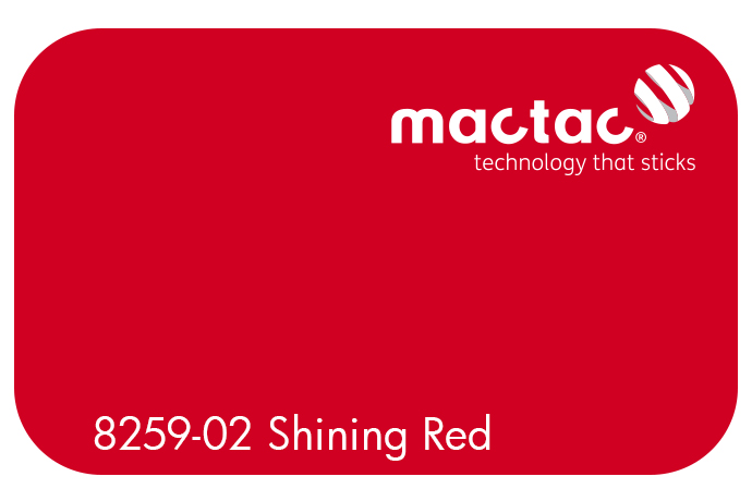 MACTAC SHINING RED 610 X 1