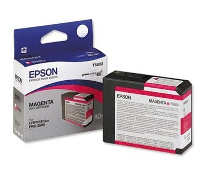 EPSON 3800K3 80ML INK MAGENTA